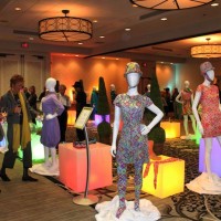 Fashion exhibit collections, Braniff Airlines, Modernism week , Palm Springs, CA, 2011.