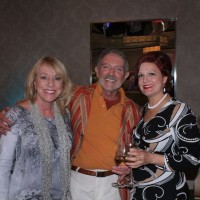 Braniff Airlines guests at Cocktail reception, Palm Springs, Ca, Modernism Week, 2011.