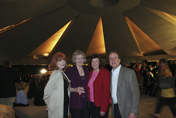 Eleanor Schapa Judy & Karol Lautner Christopher Carr Elrod House Opening Reception Modernism Week 2012 Photo MGPicascio.com