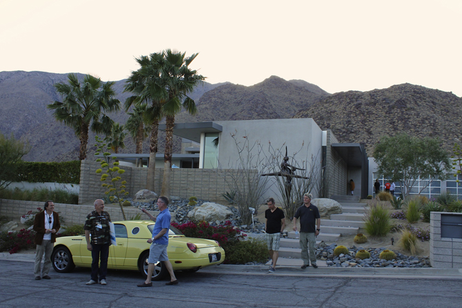 Modernism Week House Tour rap up, Palm Springs, CA 2012. Photo by MGPicascio.com